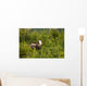 Bull Moose Rut Standing Wall Decal Design 2