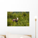 Bull Moose Rut Standing Wall Decal Design 2