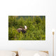 Bull Moose Rut Standing Wall Decal Design 2
