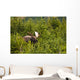 Bull Moose Rut Standing Wall Decal Design 2