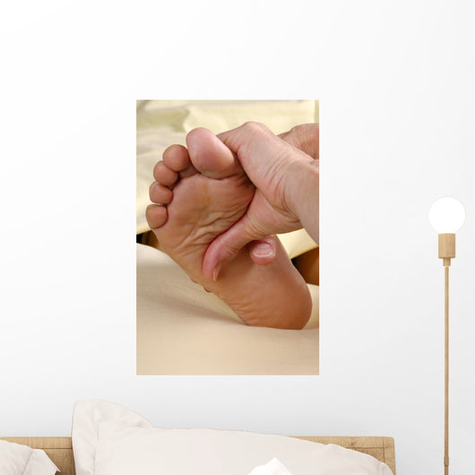 spa reflexology foot massage treatment Wall Mural