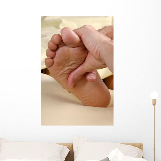 spa reflexology foot massage treatment Wall Mural