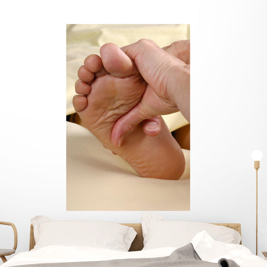 spa reflexology foot massage treatment Wall Mural