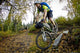 Man Mountain Biking over Wall Decal Design 2