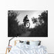 Man Mountain Biking and Wall Decal