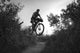 Man Mountain Biking and Wall Decal
