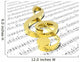 Treble Clef Sheet Printed Wall Mural