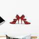 Red Fetish Shoes Wall Decal
