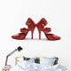 Red Fetish Shoes Wall Decal