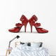 Red Fetish Shoes Wall Decal