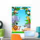 Wild Animal in the Tropical Jungle Wall Mural