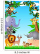 Wild Animal in the Tropical Jungle Wall Mural