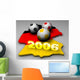 2006 Futbol Soccer Wall Mural