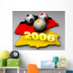 2006 Futbol Soccer Wall Mural