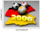 2006 Futbol Soccer Wall Mural
