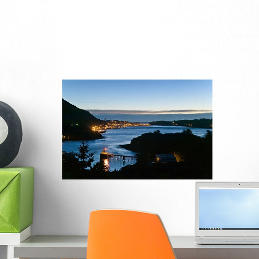  Boat Harbor Morning Wall Decal
