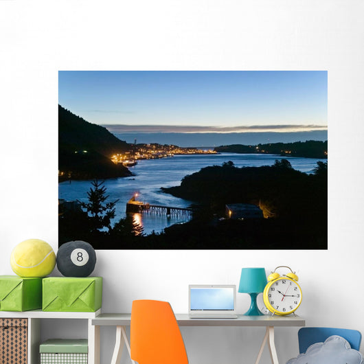  Boat Harbor Morning Wall Decal