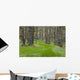 Overgrown Old Road through Wall Decal