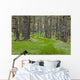 Overgrown Old Road through Wall Decal