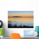 Sunset over Mount Susitna Wall Decal