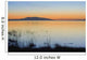 Sunset over Mount Susitna Wall Decal