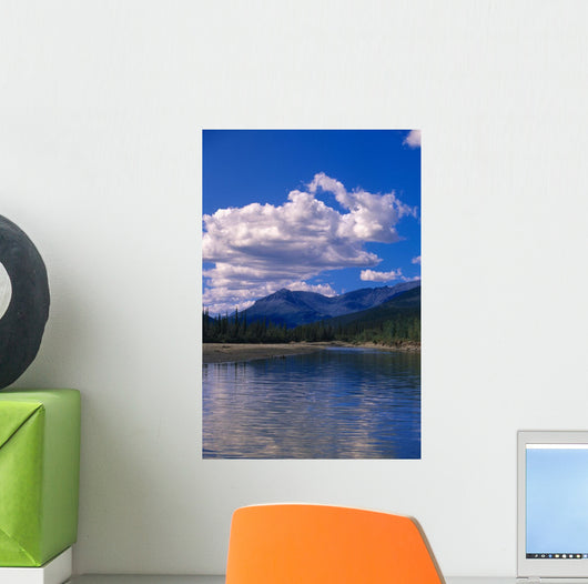 Clouds Reflecting John River Wall Decal