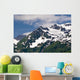 Scenic Mountains above Port Wall Decal