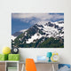 Scenic Mountains above Port Wall Decal