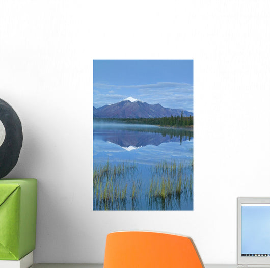 Mountains Reflect Wall Decal Design 2