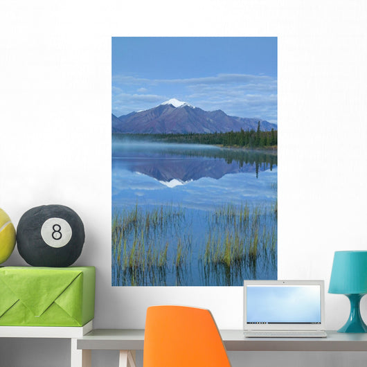 Mountains Reflect Wall Decal Design 2