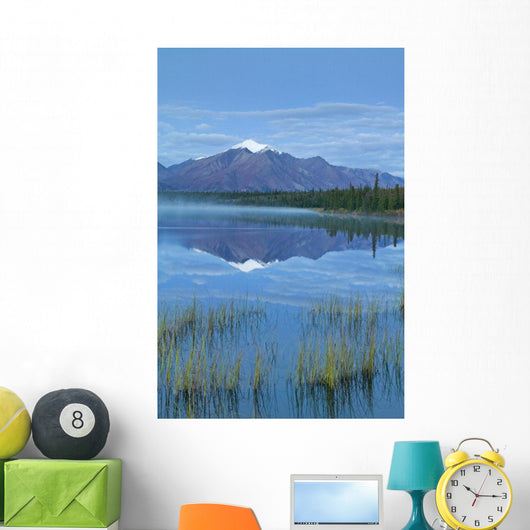 Mountains Reflect Wall Decal Design 2