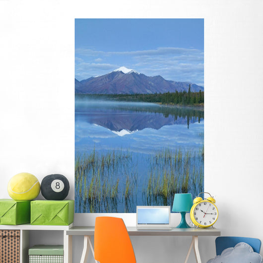 Mountains Reflect Wall Decal Design 2