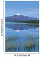 Mountains Reflect Wall Decal Design 2