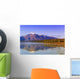 Mountains Reflect Wall Decal Design 1
