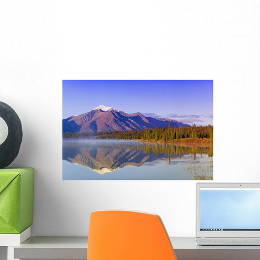 Mountains Reflect Wall Decal Design 1
