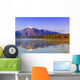 Mountains Reflect Wall Decal Design 1