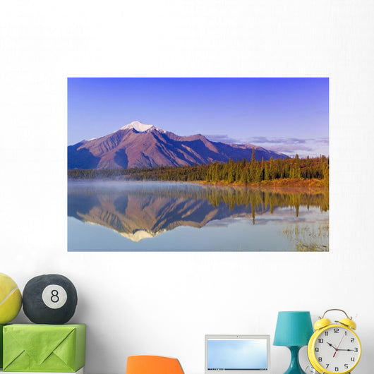 Mountains Reflect Wall Decal Design 1