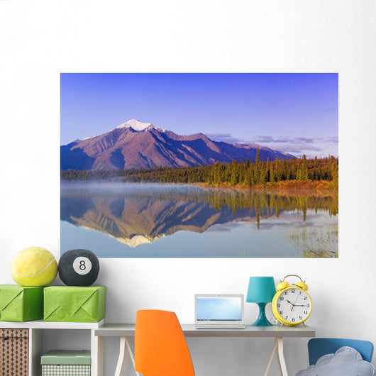 Mountains Reflect Wall Decal Design 1