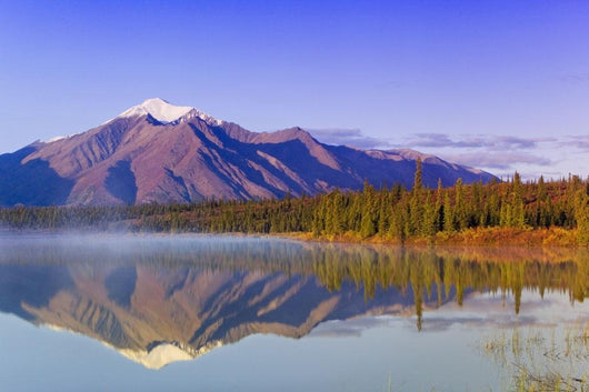 Mountains Reflect Wall Decal Design 1