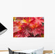 Closeup Detail Autumn Foliage Wall Decal