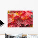 Closeup Detail Autumn Foliage Wall Decal