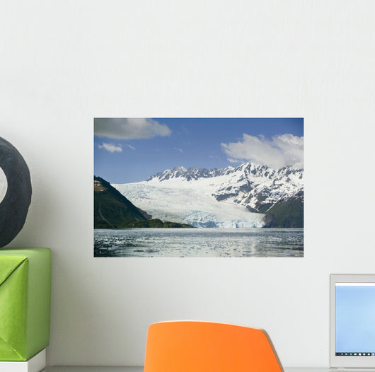 Aialik Glacier Meets Aialik Wall Decal 2