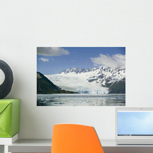 Aialik Glacier Meets Aialik Wall Decal 2