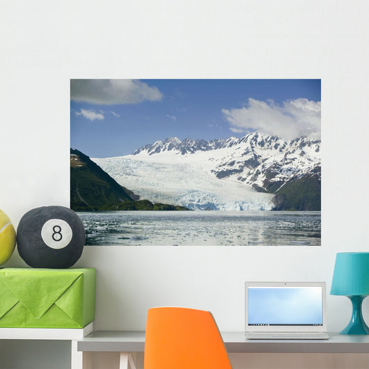 Aialik Glacier Meets Aialik Wall Decal 2