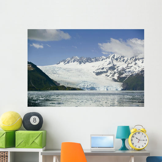 Aialik Glacier Meets Aialik Wall Decal 2