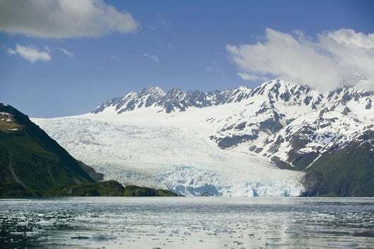 Aialik Glacier Meets Aialik Wall Decal 2