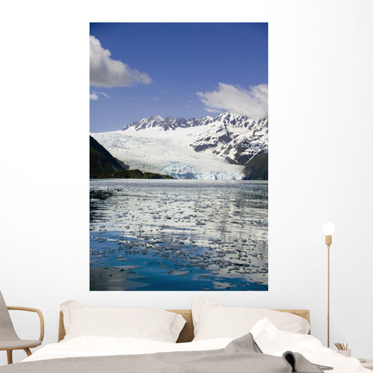 Aialik Glacier Meets Aialik Wall Decal 1