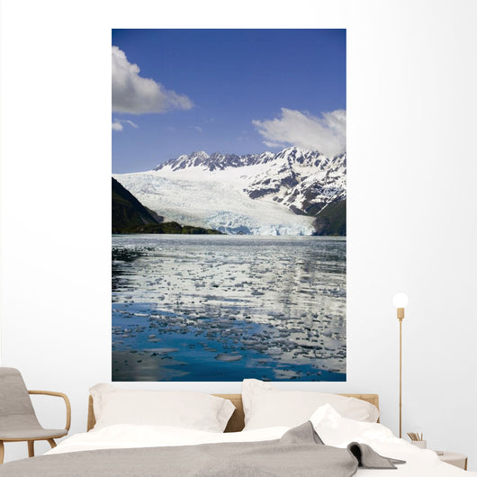 Aialik Glacier Meets Aialik Wall Decal 1