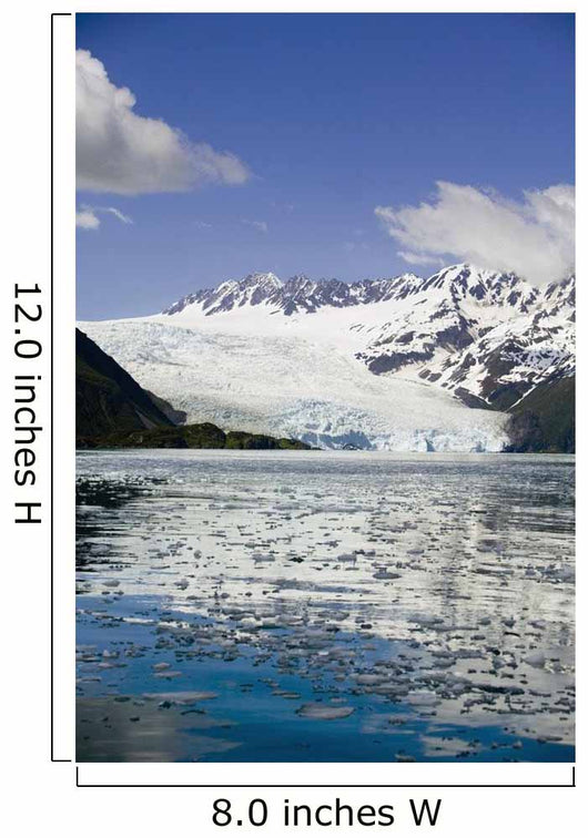 Aialik Glacier Meets Aialik Wall Decal 1
