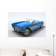 3D Renders Chevrolet Corvette Wall Decal